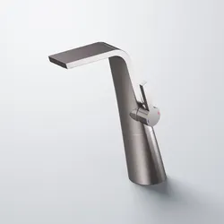 Steinberg Serie 260 Waschtisch-Einhebelmischer ohne Ablaufgarnitur, Gunmetal gebürstet 260 1700 1 BGM