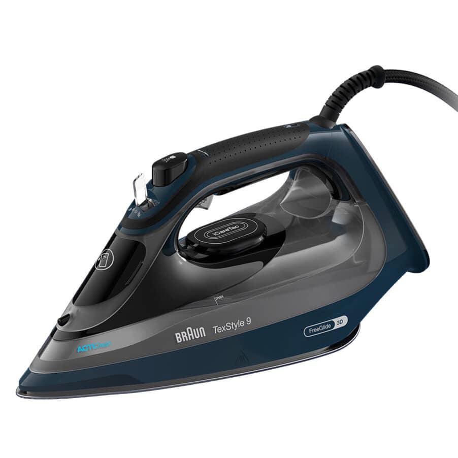 Braun TexStyle 9 Dampfbügeleisen SI 9682 3200 W Dunkelblau