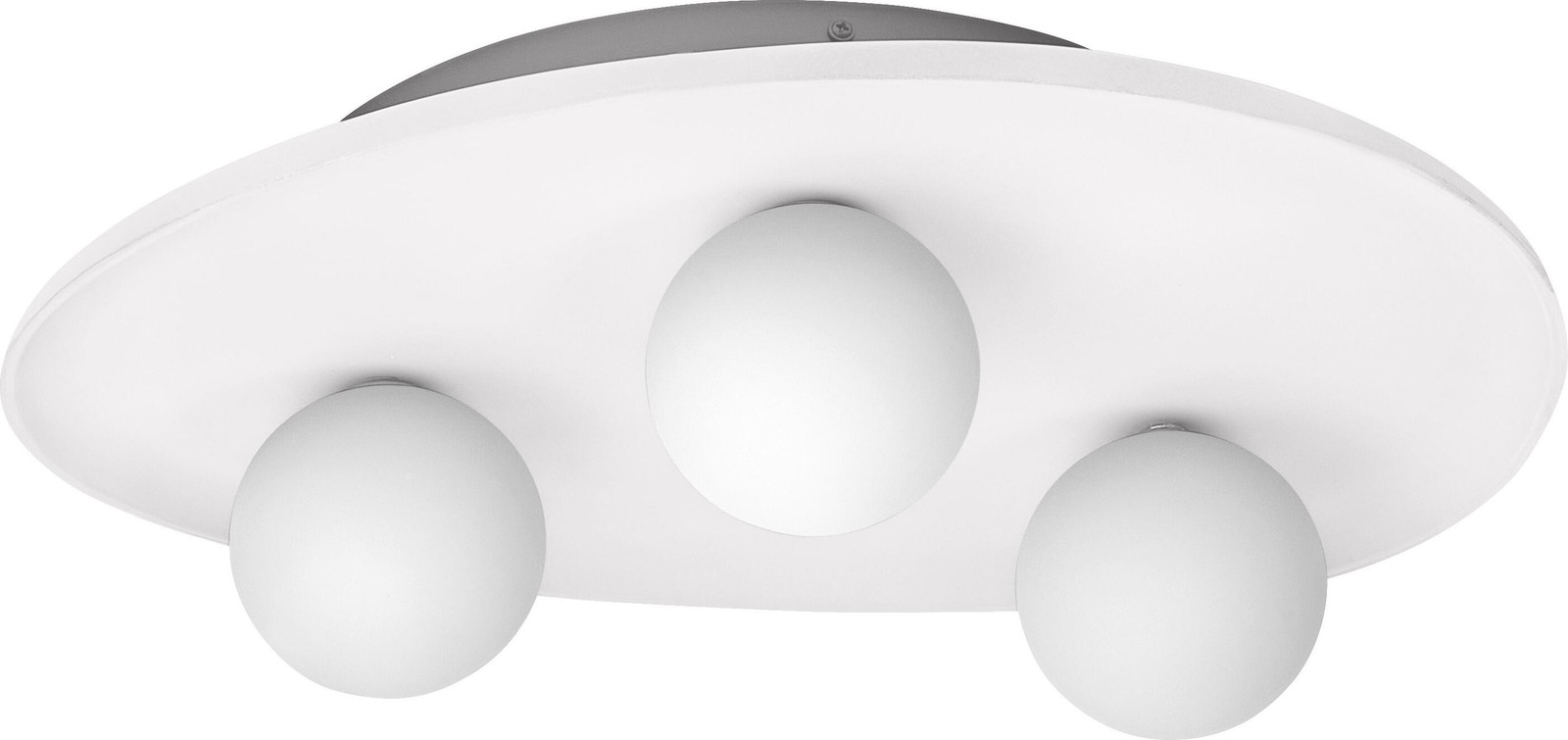 Osram Decor Plaster Nest Decoratieve plafondlamp van gips, 3-licht, G9-fitting, wit