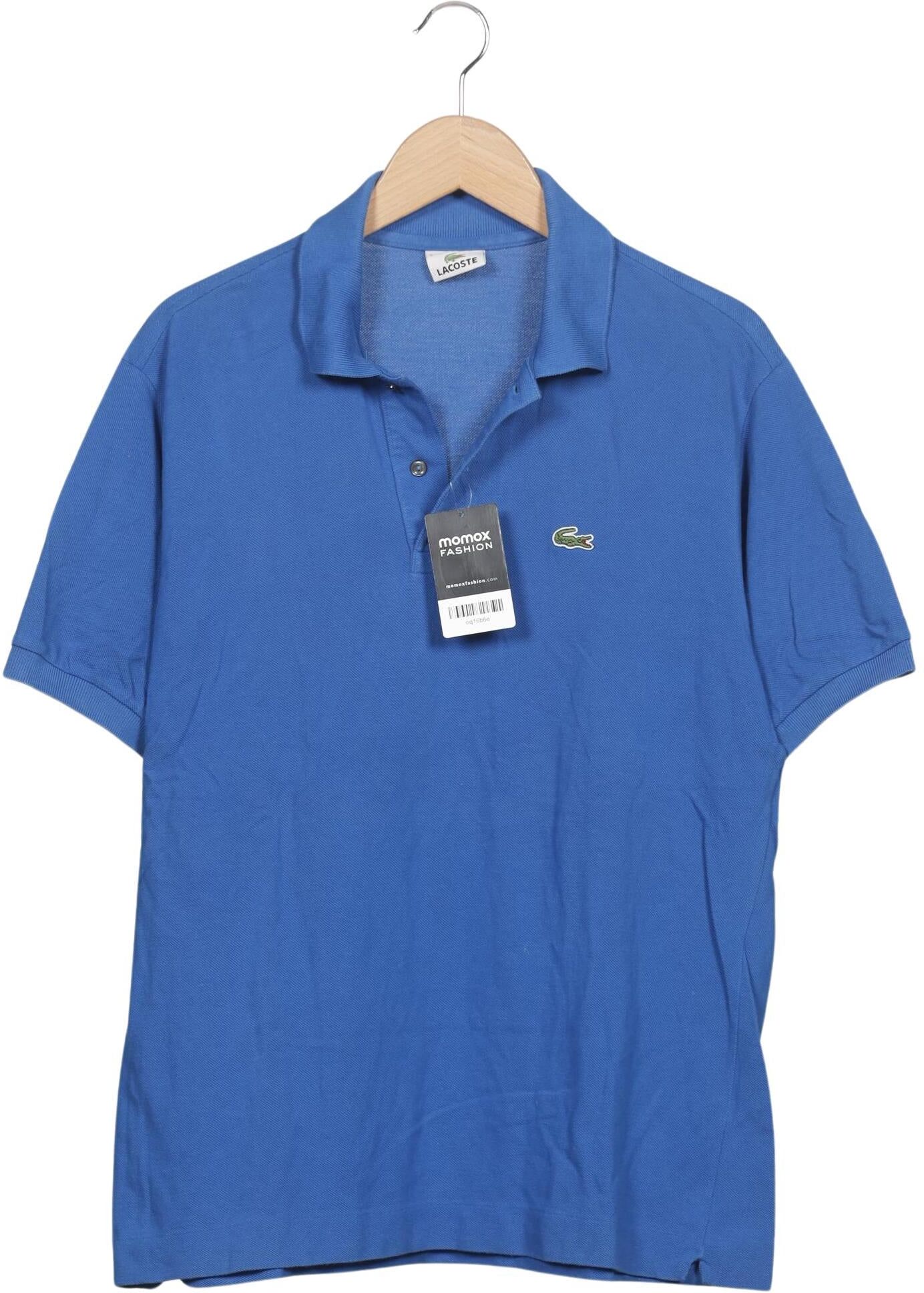 Lacoste Herren Poloshirt, Blau, Gr. L (Lacoste 5), Baumwolle - Second Hand