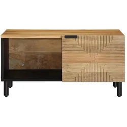 vidaXL, Couchtisch + Beistelltisch, Trevor (Mango-Holz) (50 x 80 x 40 cm)
