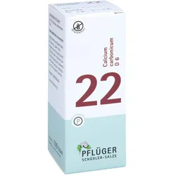 BIOCHEMIE Pflüger 22 Calcium carbonicum D 6 Tabl.
