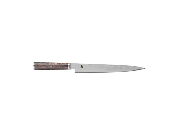 Miyabi Couteau à fileter Sujihiki Black 5000MCD 67 24 cm Damaské brun