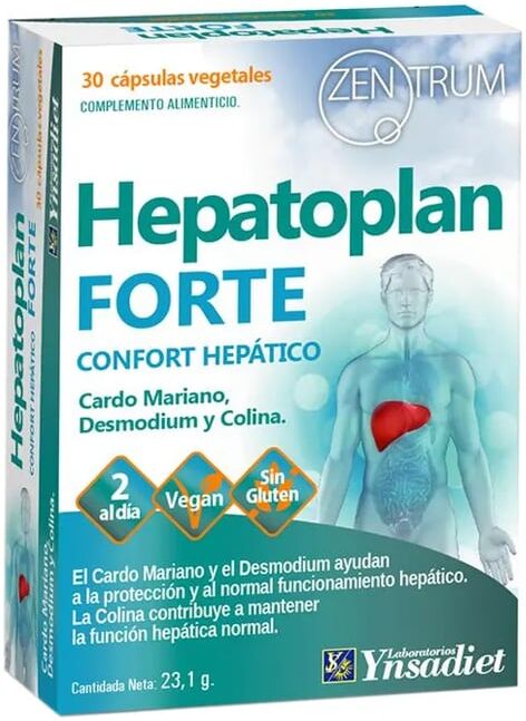 Ynsadiet ZENTRUM HEPATOPLAN FORTE 30 VCaps