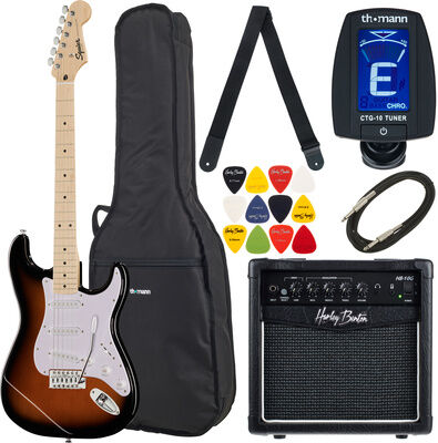 Squier Sonic Strat MN 2TSB Set 2