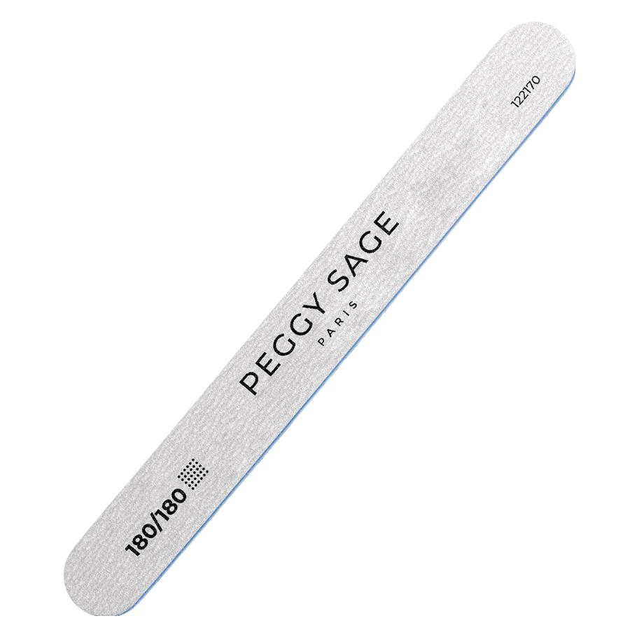 Peggy Sage 2-Way Giant Nail File Zebra Medium Large Double Sided Nail File 180/180 Zebra (33073077)