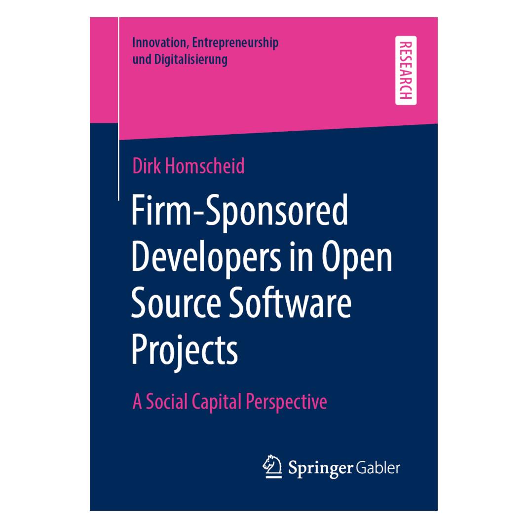 Springer Firm-Sponsored Developers in Open Source Software Projects (Englisch, Softcover, Dirk Homscheid) (56151242)