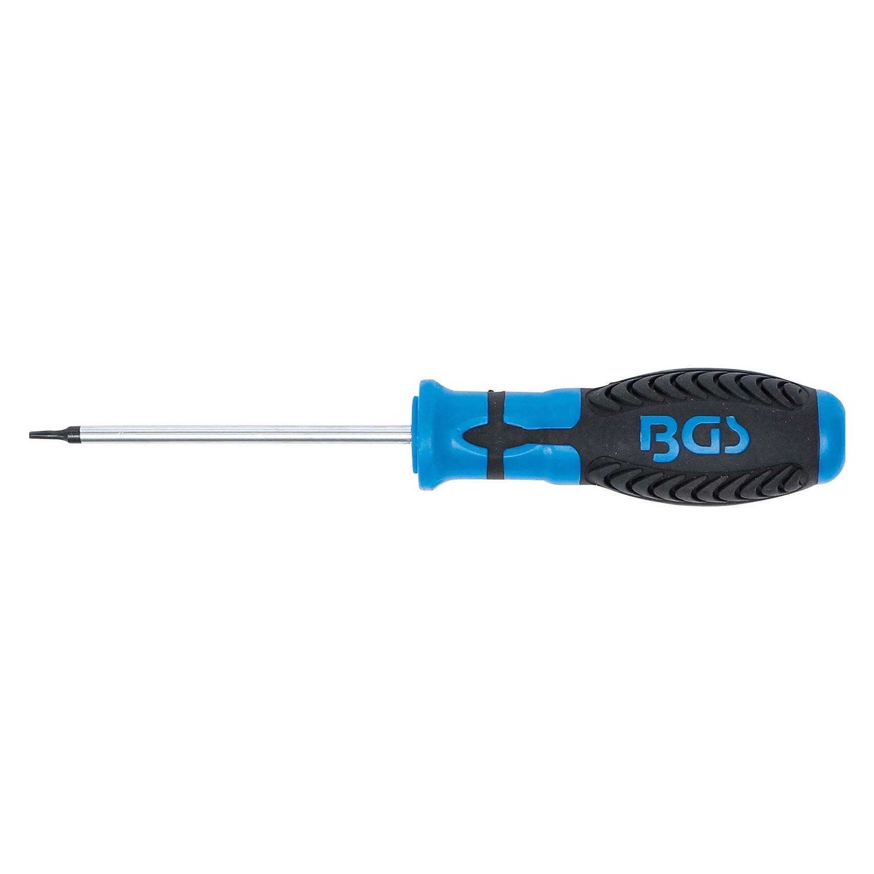 BGS Schraubendreher T-Profil (für Torx) T6 Klingenlänge 80 mm (4913)