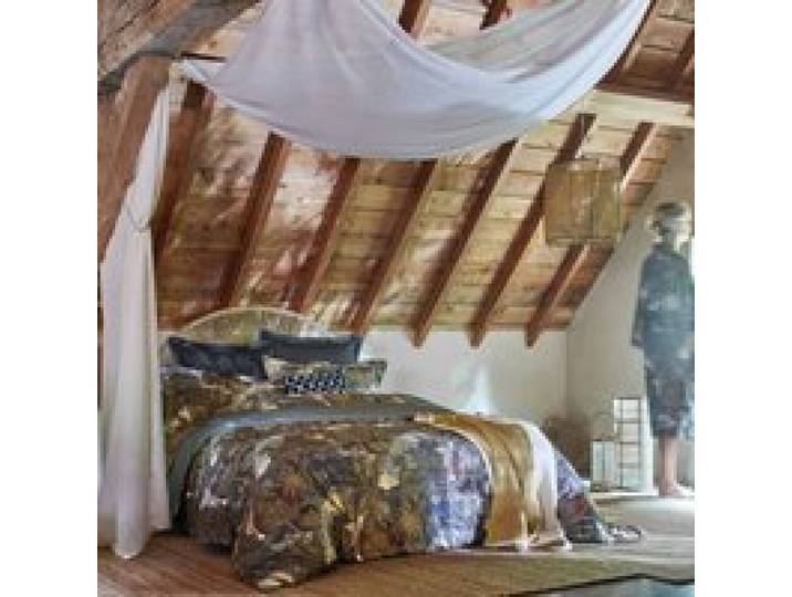 Housse de couette satin de coton JARDINS DE BABYLONE