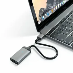 SATECHI Type-C zu 4K HDMI Adapter, space grau