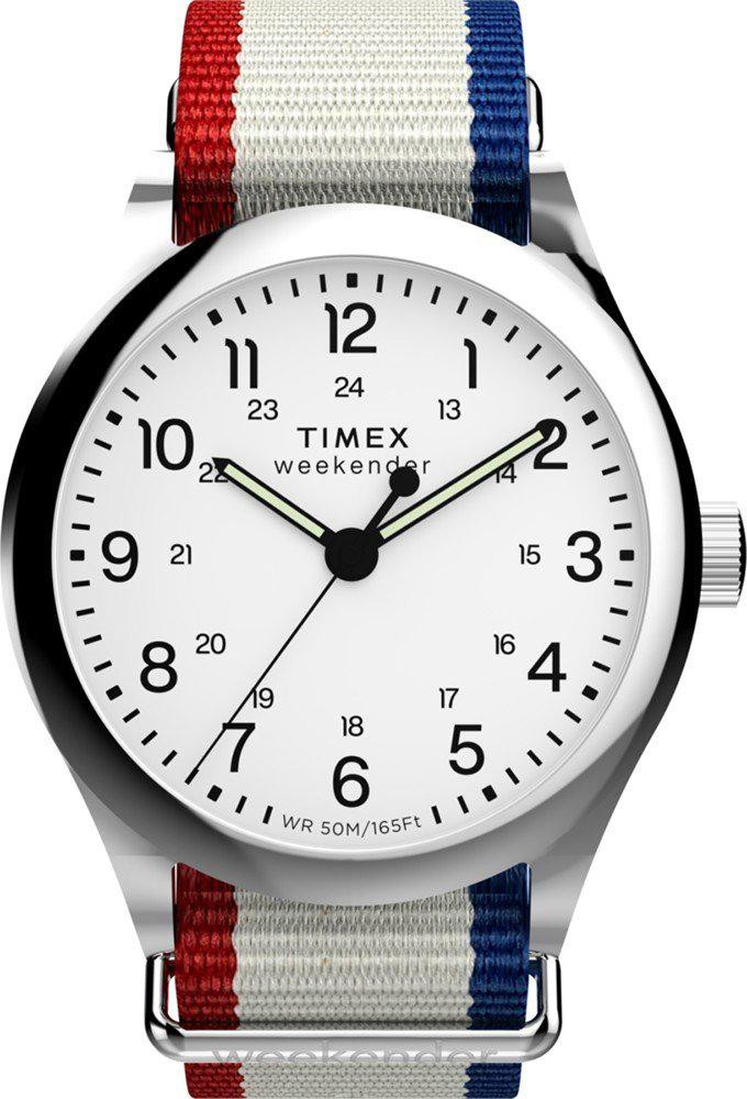 Timex Analoge herenhorloge Weekender New England TW2Y15500