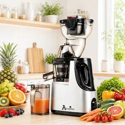 Slowjuicer Acopino Delicato, silber