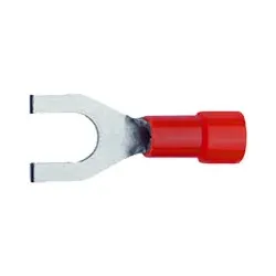 Klauke Quetschkabelschuhe, Gabelform, 0,5-1,0mm2 /M5, 100 Stück