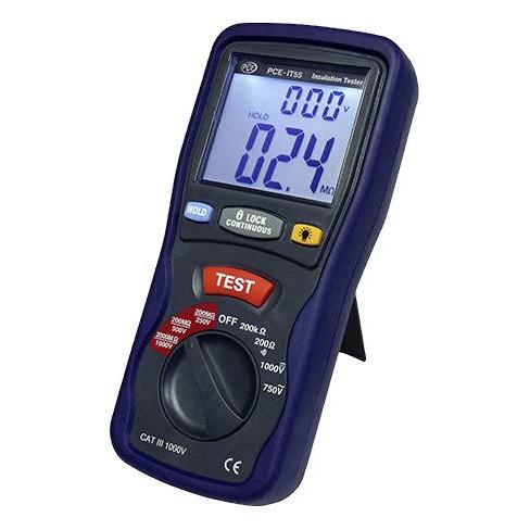 PCE Instruments Isolationsmesser (CAT III 1000V, Hand-Multimeter) (PCE-IT55)