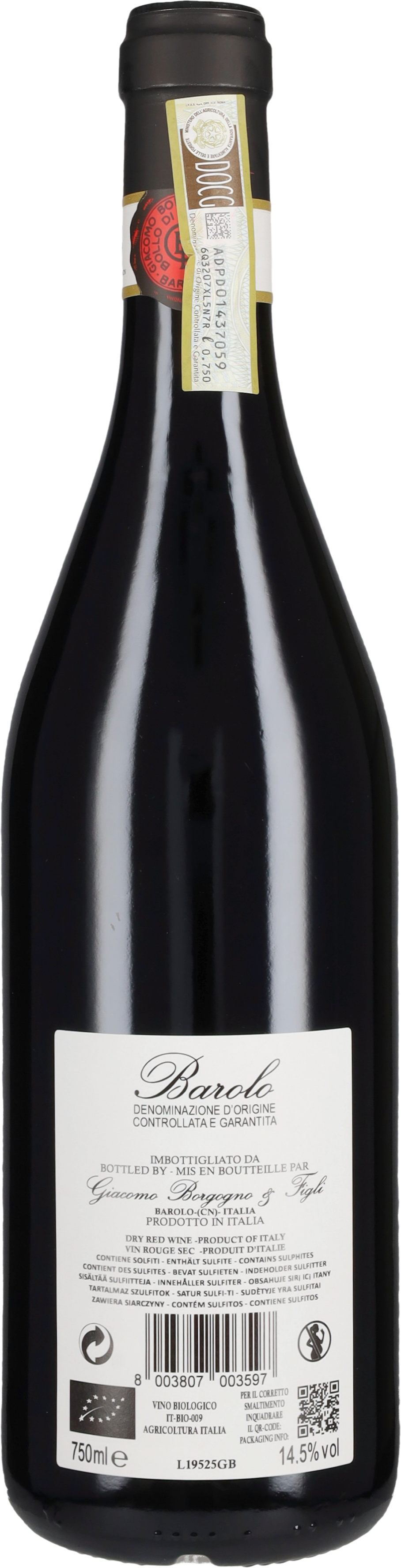 Barolo Borgogno 2022