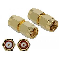Delock 89971 89971 HF-Adapter RPSMA-Stecker - SMA-Stecker 1 St. Piece