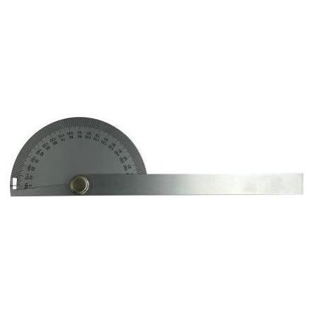 RS PRO Nonius Winkelmesser 0 - 180° 195 mm mit Schmiege, metrisch/zöllig, Stahl (2741075)