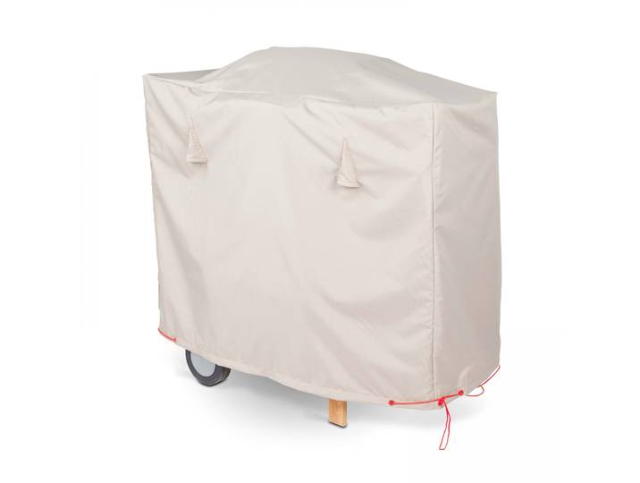 Oviala - Housse barbecue taupe 110x58x60 cm