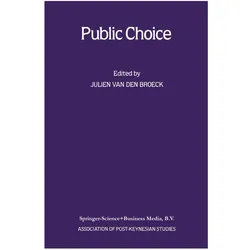 Public Choice, Fachbücher