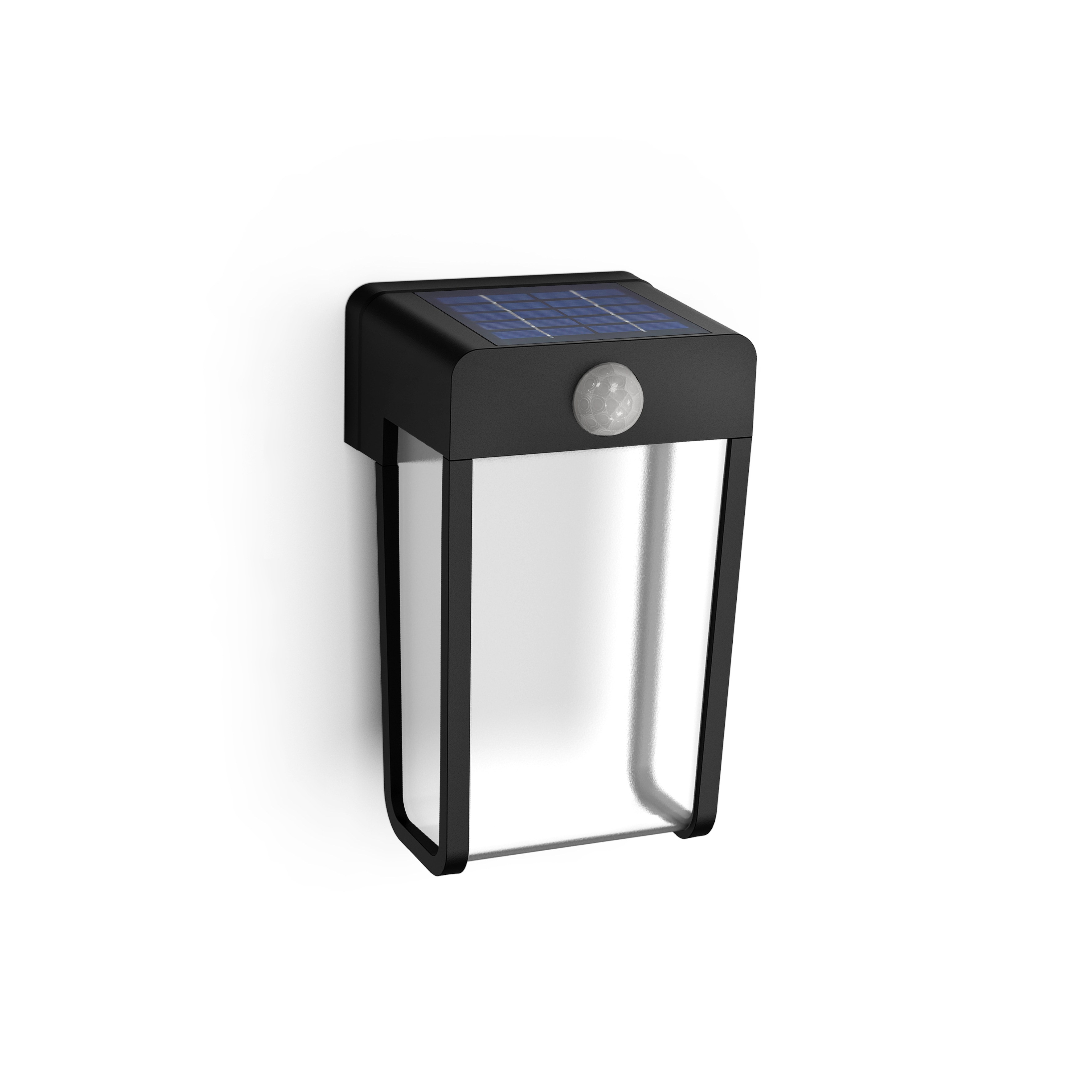 Philips Signify Philips Outdoor Solar Shroud Wandleuchte 2.3W, Tageslicht- und Bewegungssensor 8720169265509