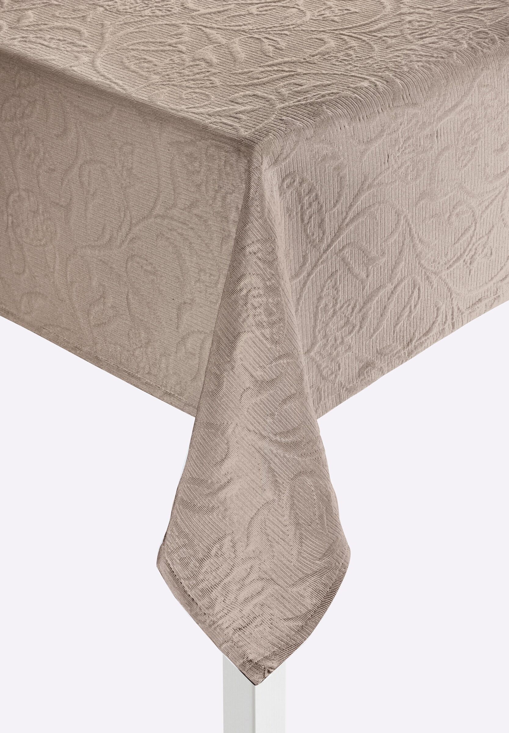 Tischdecke WITT "Tischdecke Tischdecke", beige (sesam), B:38cm H:0cm Ø:0cm, Tischdecken, Tischdecke