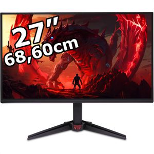 Acer Monitor Nitro VG270UZ1bmiipx, 27 Zoll, WQHD 2560 x 1440 Pixel, 0,5 ms, 270 Hz, Gaming