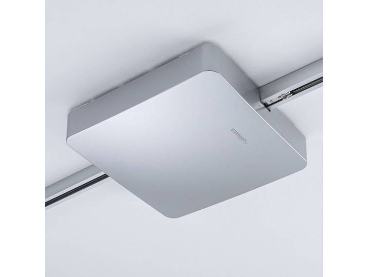 Paulmann URail ZigBee Mitteleinspeisung chrom matt ZigBee, dimmbar, alu / grau / zink, Kunststoff