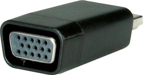 Value 12.99.3113 Adapter [1x HDMI-Stecker - 1x VGA-Buchse] Schwarz