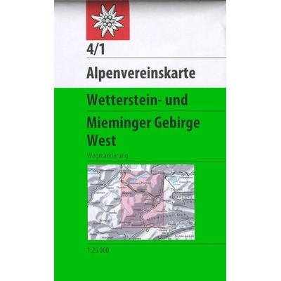 Wetterstein- und Mieminger Gebirge, West, Sonstige von , Deutscher Alpenverein, 978-3-928777-19-3