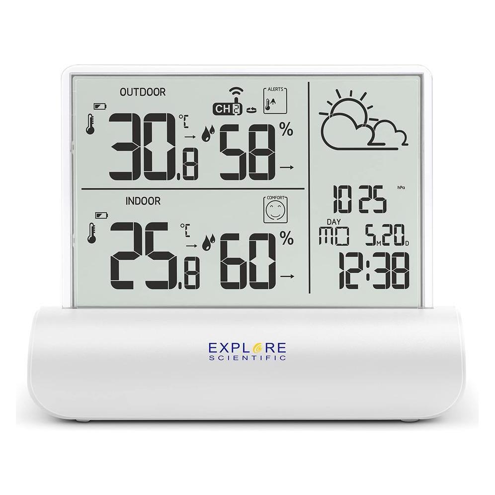 Explore Scientific WSH4501 Wetterstation mit Display (0794712920588)