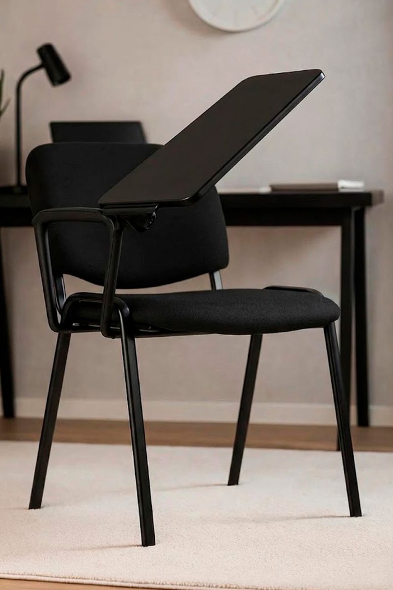 RegalosMiguel Pack 4 Sillas Ofis con Pala - Negro