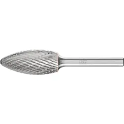 PFERD TOOLS Hartmetall Frässtift Flamme B Z3P universal mittel kreuzverzahnt - 21103426
