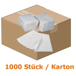 WIPEX Mehrzweck- und Pflegetuch 24x38 cm PZN 14886450 naturbeige, 4-lagig, 20 Pack x 50 Tücher, PZN 14886450