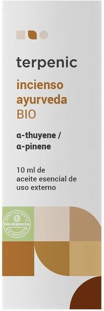 Terpenic Óleo Essencial Incenso Ayurveda Bio 10ml