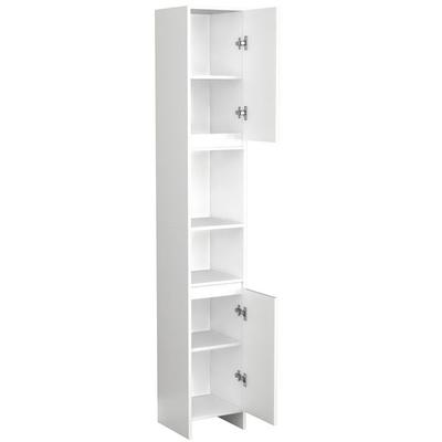 Holz Badmöbel Badschrank Hochschrank Malira