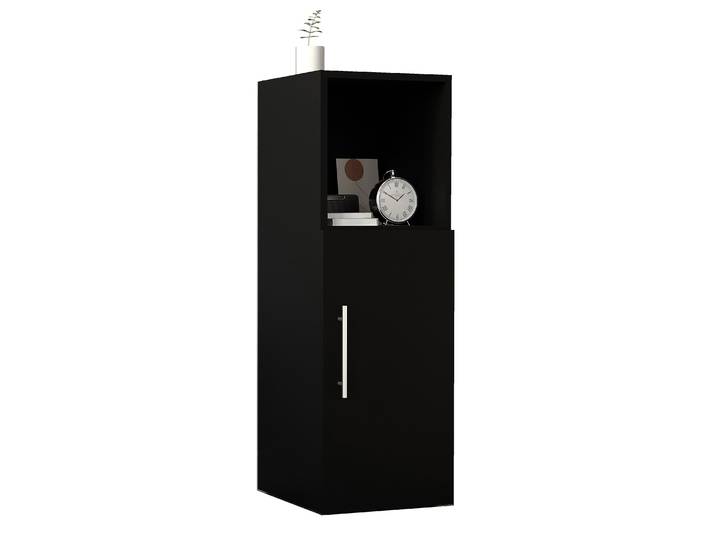 Nachttisch VCM Holz Nachttisch Beistellmöbel Seitenschrank Narila , schwarz, Tische, Nachttisch