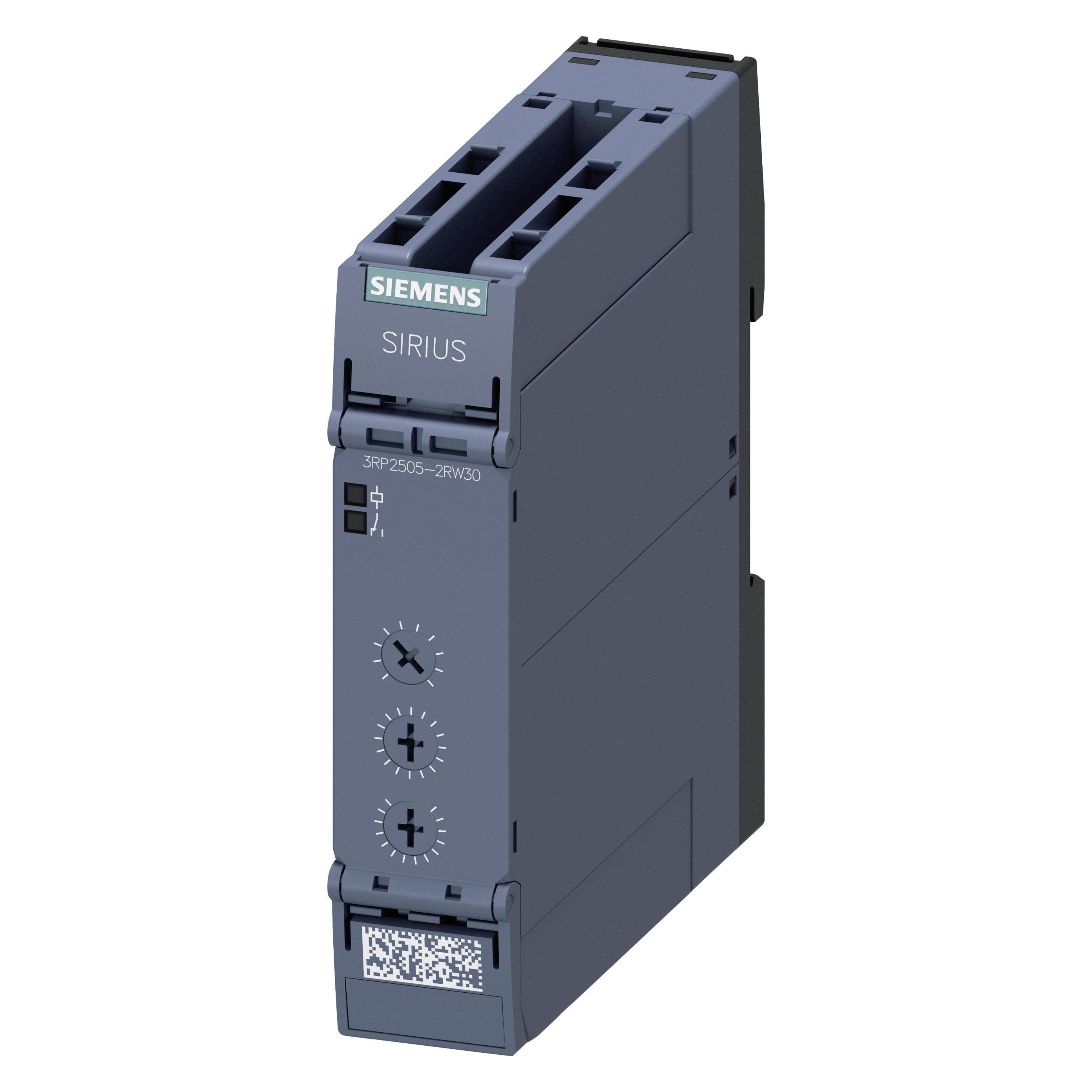 Siemens Time Delay Relay, Multi, 24-240V ac/cd (3RP2505-2RW30)