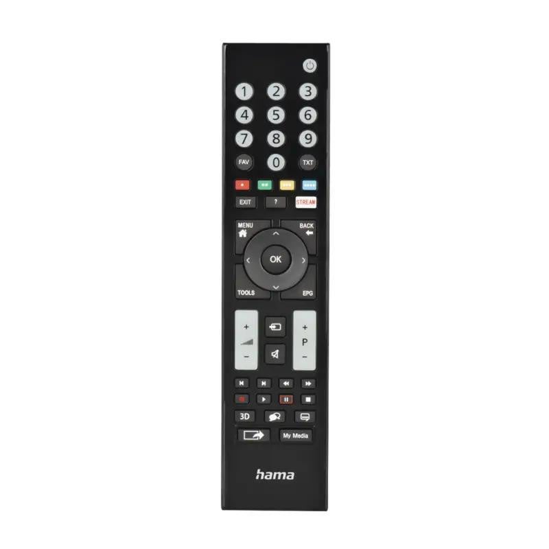 Hama 00221065 TV-afstandsbediening, infrarood, draadloos, zwart
