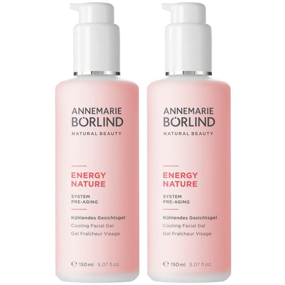 Börlind Energynature kühlendes Gesichtsgel 2x 2x150 ml Gel