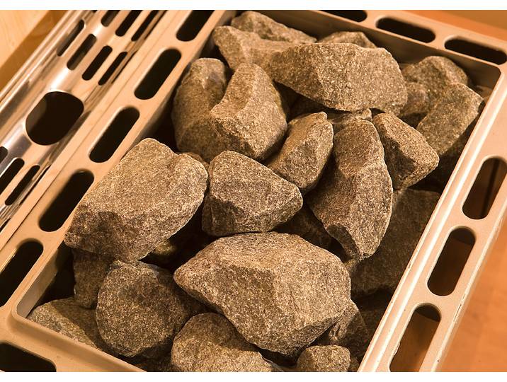 Saunasteine WEKA Diabassteine , grau, Diabas, Steine, Saunasteine, 12 kg