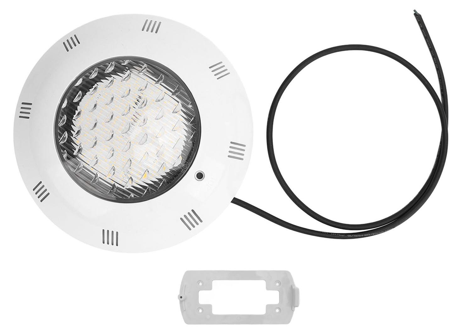 Gistuch LED-zwembadverlichting 9W Warm Wit - 12V IP68 Waterdichte Wandmontage Onderwaterverlichting