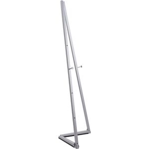 Sprintis Staffelei Aluminium, mit Tragetasche, silber, klappbar, Höhe gesamt 150 cm, Bildhöhe bis 119 cm