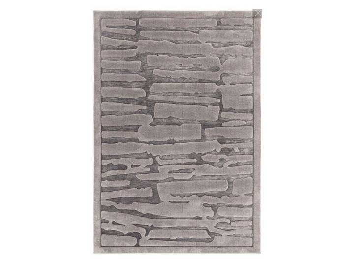 NOVATREND - Tapis de salon moderne et design RIFT - Gris anthracite - 200x290 cm