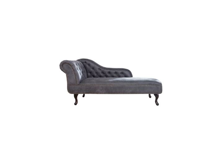 Récamière/Chaiselongue „New Chesterfield“ Antikgrau Invicta Interiors