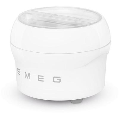 SMEG Eisbereiteraufsatz "SMIC01", weiß, Küchenmaschinen-Aufsätze, NUR in Kombination mit der Edelstahlschüssel