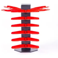 Wrepair Tapetower Modell 24 inkl. 8 Tapholder, Weiteres Smartphone Zubehör, Rot