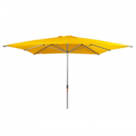 Großschirm / Sonnenschirm Doppler Alu Expert 350x350cm gelb