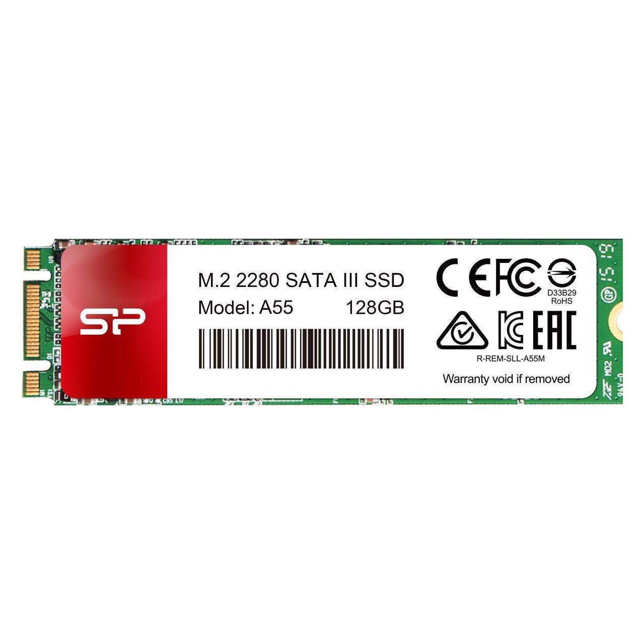 Silicon Power A55 (128 GB, M.2 2280) (SP128GBSS3A55M28)