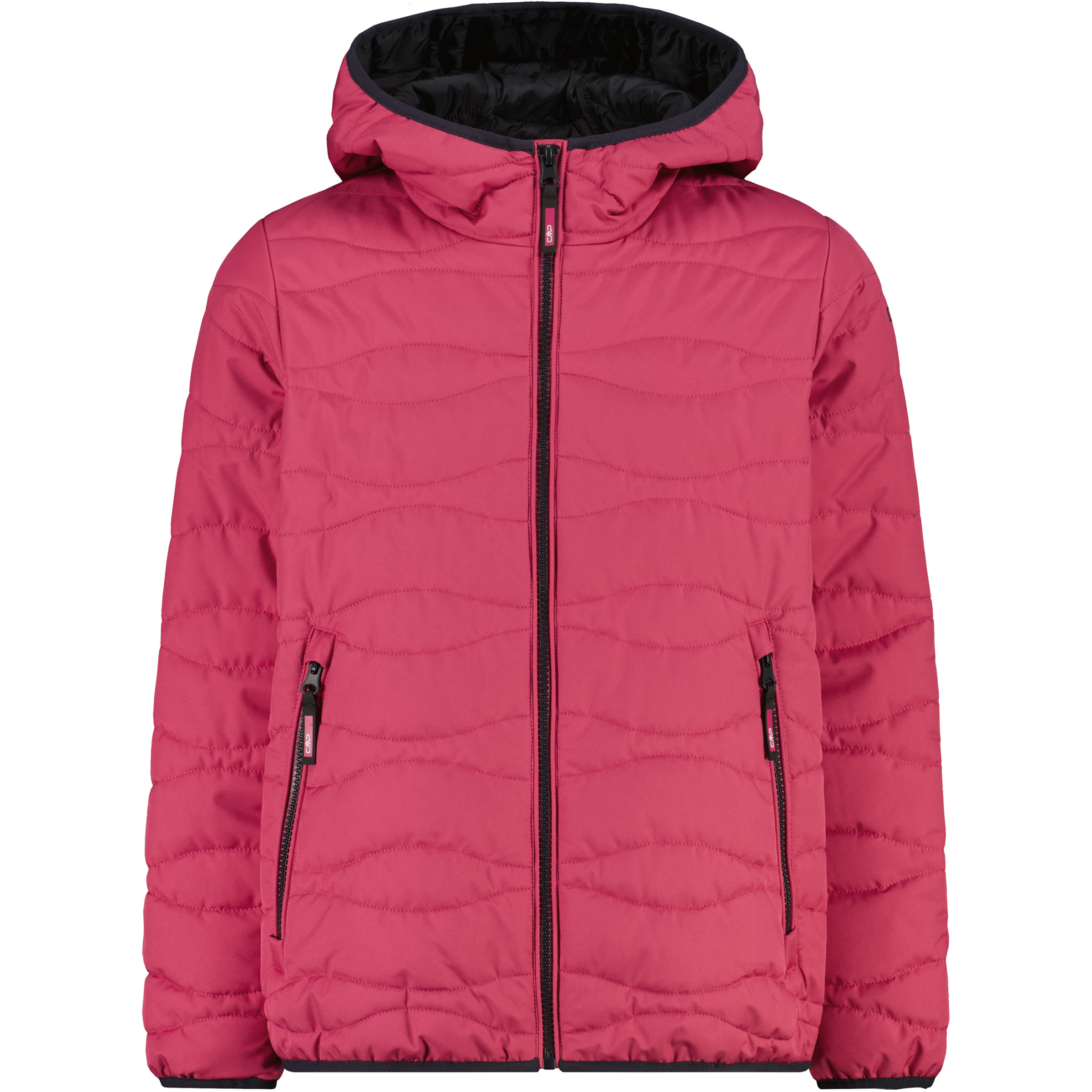 CMP Kinder Isolationsjacke pink Größe 116 Skifahren Wasserabweisend