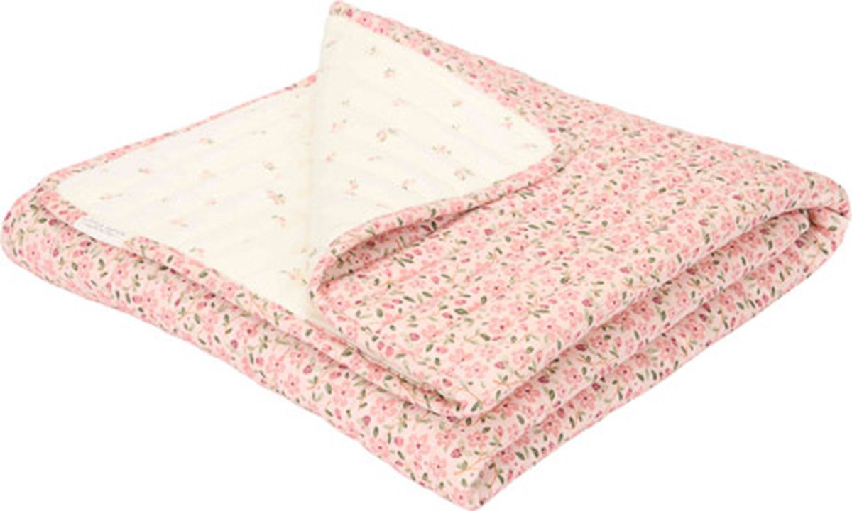 Little Dutch ledikantdeken Fairy Floral & Fairy Blossom - Roze